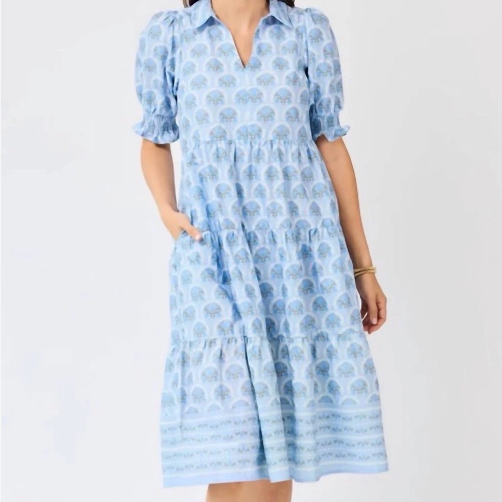 Mary Square Molly Midi Dress